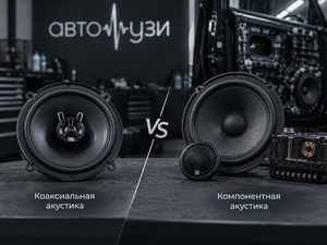 Компонентная или коаксиальная акустика: что лучше поставить в автомобиль