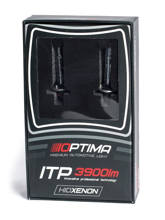 Ксеноновая лампа Optima Premium ITP 3900Lm Цветовая температура 5480K цоколь H1